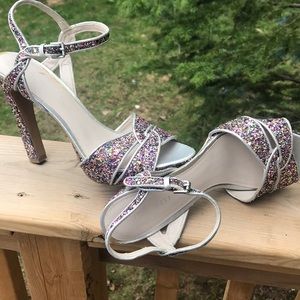 5 inch strappy sandals